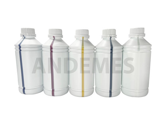 DTF μελάνι εκτύπωση 1000ml μπουκάλι φωτεινό χρώμα για νερού βασισμένη χρωστική μελάνι σε υφαντουργικά