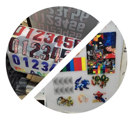 Dtf Glitter Film Sheets 24 Inch Heat Transfer Vinyl για ψηφιακό εκτυπωτή μεμβράνης