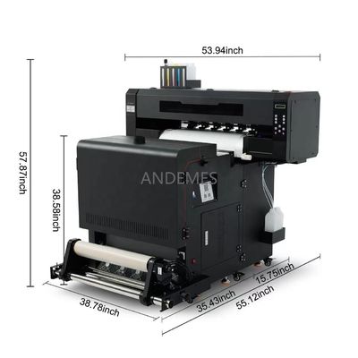 A1 24INCH Πινακτής DTF All in One με κεφαλή εκτύπωσης I3200 και μελάνι DTF μεταφοράς θερμότητας PET 1000ml