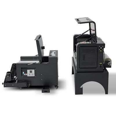 Συγκρότημα εκτυπωτή DTF XP600 30cm 33cm Εκτύπωση και αναταραχή σκόνης Πολυχρωματική μηχανή εκτύπωσης DTF