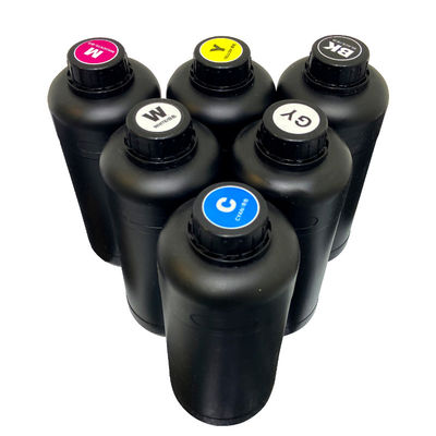 Cmyk UV Ink για UV flatbed και roll to roll εκτυπωτές σε μεγέθη 250ml/500ml/1000ml
