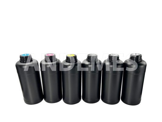 XP600 I3200 1600 Εκτυπωτής με CMYKW V UV μελάνι 1000ml Εξαφανιστικό και βερνίρισμα