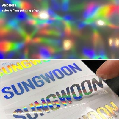 UV Sticker AB Film A3 Roll Transfer Stick UV DTF μηχανές XP600 για εκτύπωση UV 0,3x100m/set