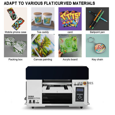 Εκτυπωτής DTF UV Andemes 3060 Διπλής κεφαλής XP600 για εκτύπωση σε επίπεδη επιφάνεια