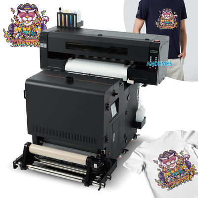 Σχεδιασμός εκτυπωτή DTF 60cm A1 A2 A3 με XP600 διπλές κεφαλές I3200 και λειτουργία All-in-One