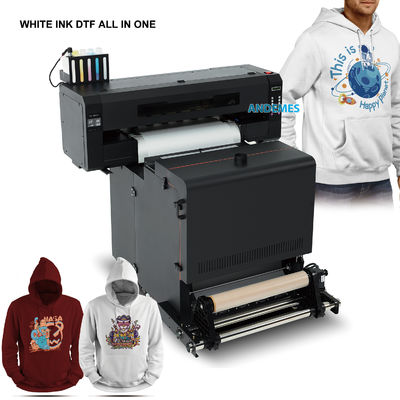 Σχεδιασμός εκτυπωτή DTF 60cm A1 A2 A3 με XP600 διπλές κεφαλές I3200 και λειτουργία All-in-One