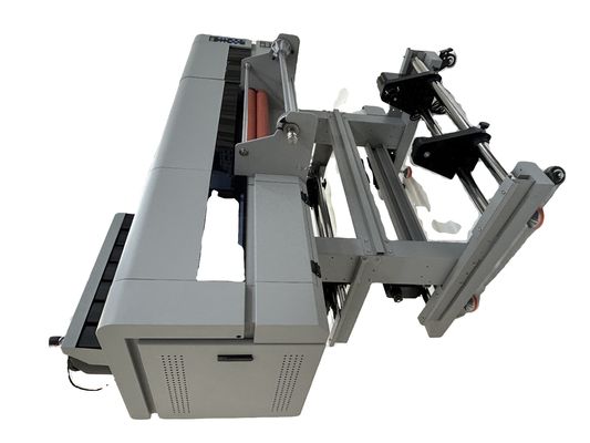 130 KG Andemes 24INCH UV αυτοκόλλητο εκτυπωτή μηχανή Custom μικρού μελάνι UV DTF Flatbed Roll με λαμινατήρα AB FIM