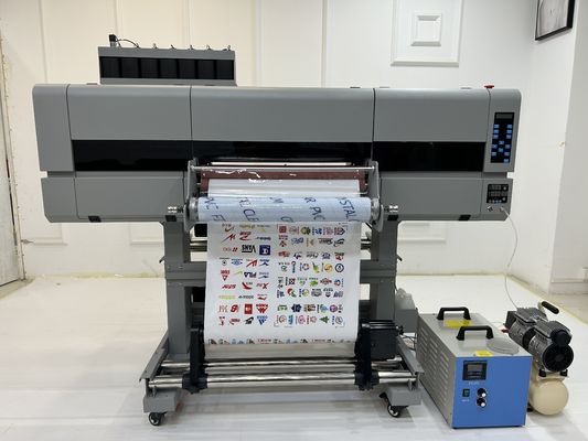 Εύκολο σε A1 60cm 3 κεφαλές i3200 UV εκτυπωτής 2 σε 1 UV εκτυπωτής 6090 Roll to Roll εκτύπωση