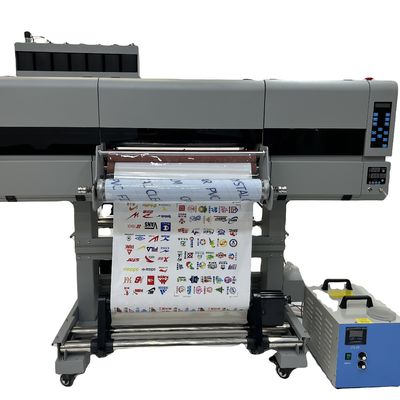 130 KG αυτόματο DTF εκτυπωτή UV A1 Roll to Roll UV DTF εκτυπωτής για την εκτύπωση αυτοκόλλητων