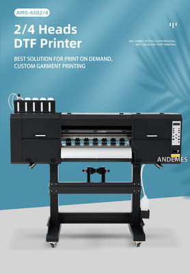 220V/110V τάση 60cm Andemes A1 DTF εκτυπωτής με διπλή κεφαλή I3200 και φούρνο χημικών σπασμάτων