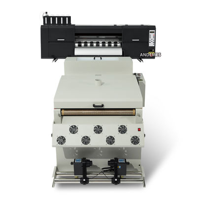 A1 60CM DTF Inkjet εκτυπωτής με 4 κεφαλές I3200 Print Head Conveyor Powder Shaker and Oven