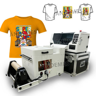 A3 DTF Printer with High-resolution 1440 x 1440 dpi, CMYK + White Color Configuration, and Compact A3 Size for Textile Printing