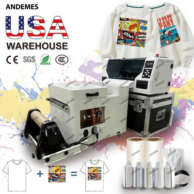 A3 Mini Dtf εκτυπωτής Roll To Roll Power Shaker Φούρνος T Shirt Εκτύπωση 2 κεφαλής εκτύπωσης XP600/i3200