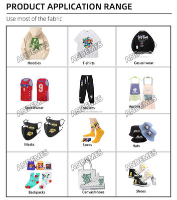 Εκτυπωτής μελυκό για Τ-shirt Τύπο 13 ιντσών XP600 Κεφαλές DTF Φιλμ Powder Shaker Φούρνο