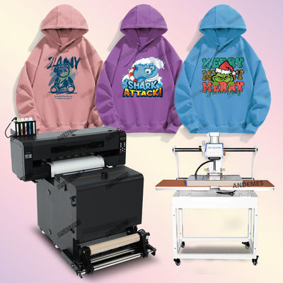 24 ιντσών All-in-One DTF εκτυπωτής με i3200 Print Head και CMYKW Inkjet τεχνολογία