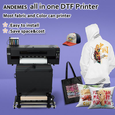 Πολυχρωματικός ψηφιακός εκτυπωτής DTF Pro All-in-One εκτυπωτής με 217 KG και 2 κεφαλές I3200