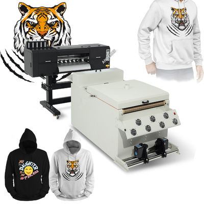 Μηχανή εκτύπωσης 60cm DTF A1 Δύο I3200 Head Transfer 24inch 60cm PET Film T-Shirt A3 DTF εκτυπωτής
