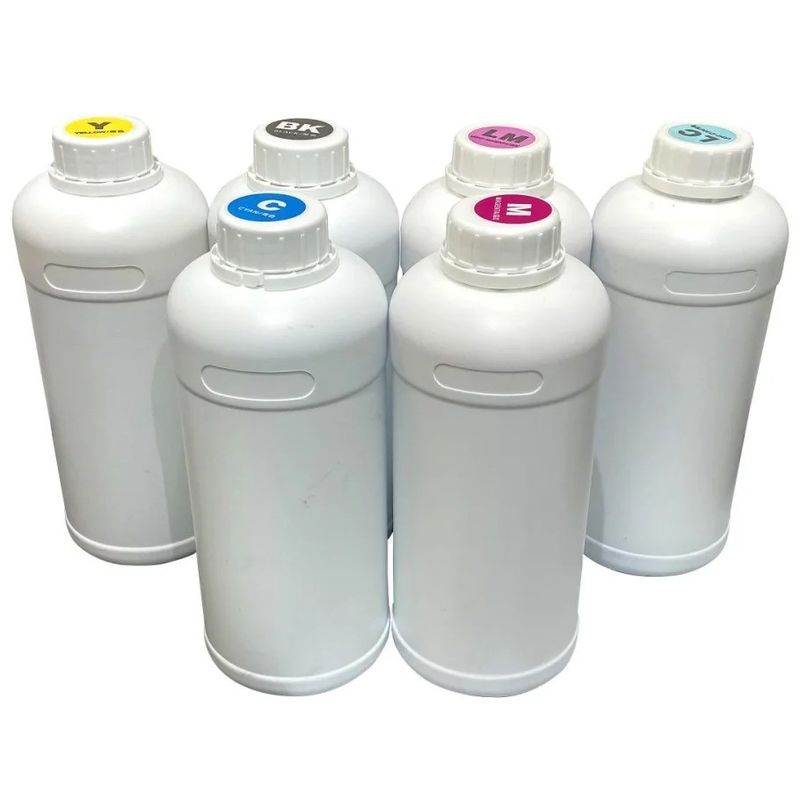 DTF μελάνι εκτύπωση 1000ml μπουκάλι φωτεινό χρώμα για νερού βασισμένη χρωστική μελάνι σε υφαντουργικά