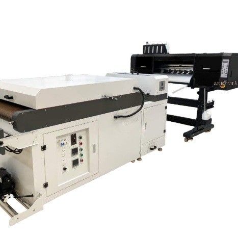 60cm 4 κεφαλές i3200 DTF εκτυπωτής ΠΕΤ μεταφοράς ταινίας T-Shirt εκτυπωτής με στεγνωτήρα