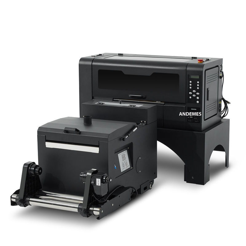 Συγκρότημα εκτυπωτή DTF XP600 30cm 33cm Εκτύπωση και αναταραχή σκόνης Πολυχρωματική μηχανή εκτύπωσης DTF