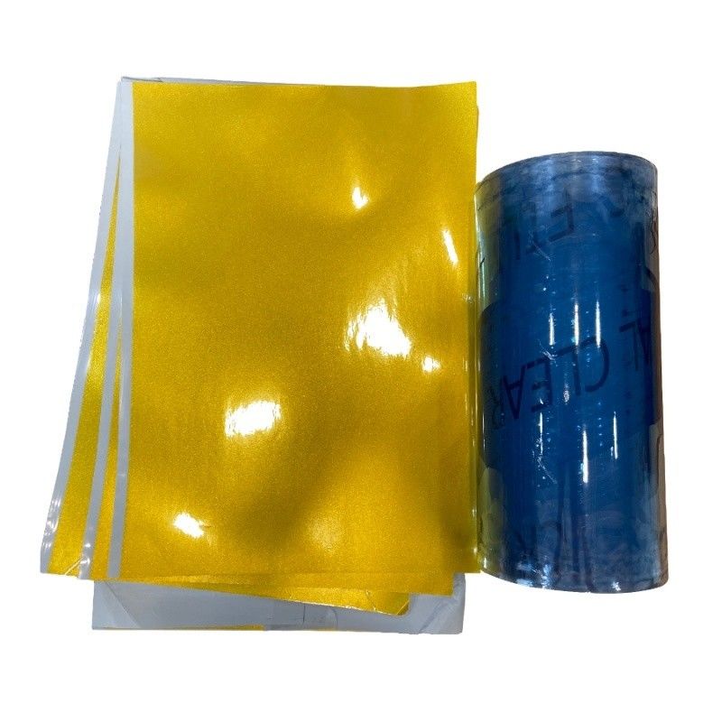 Φύλλα UV Dtf Ab για εκτυλίσσιμα αυτοκόλλητα A3 30cm X 33cm UV εκτυπωτή