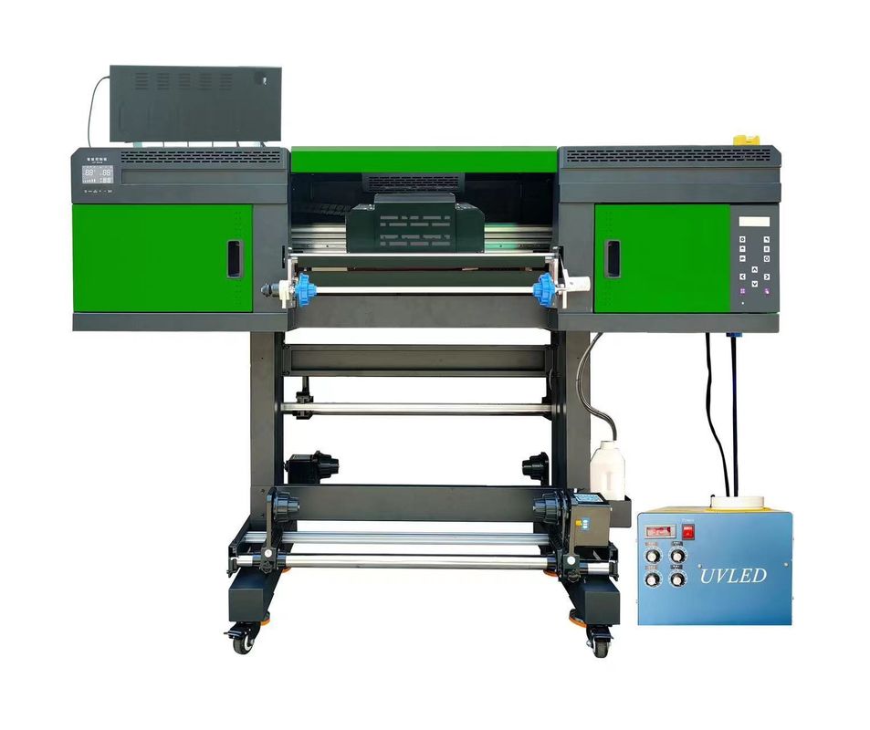 220V UV εκτυπωτής κυλίνδρους σε κυλίνδρους Α1 Κρυστάλλινη εκτυπωτική μηχανή για διαφήμιση και αυτοκόλλητα
