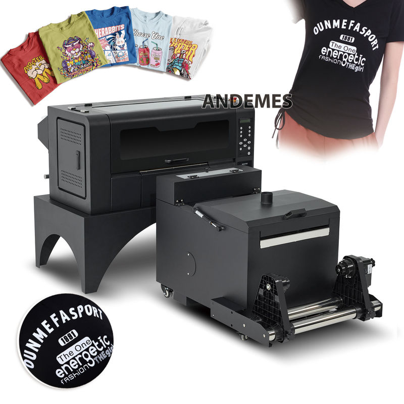 13 ιντσών DTF Direct Film Printer με διπλή κεφαλή XP600 και μελάνι χρωστικής CMYK