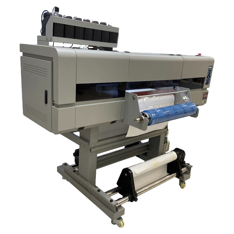 Εκτυπωτής UV DTF με EPS 3 i3200 κεφαλές εκτύπωσης και laminator για εκτύπωση
