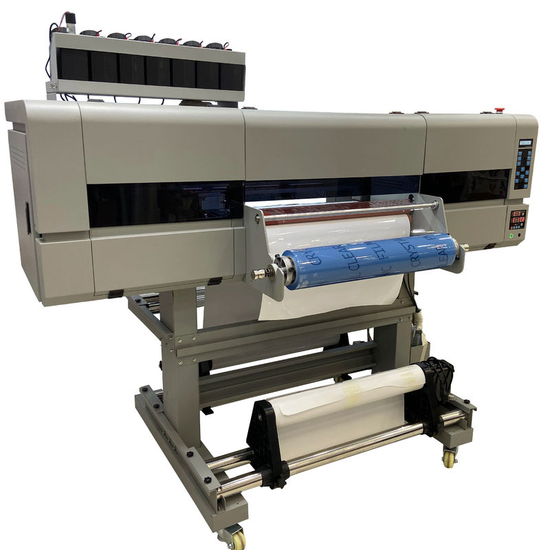 Εκτυπωτής DTF UV 60cm με EPS 3 I3200 κεφαλές εκτύπωσης και εκτυπωτής ετικετών με λαμινατήρα 130 KG