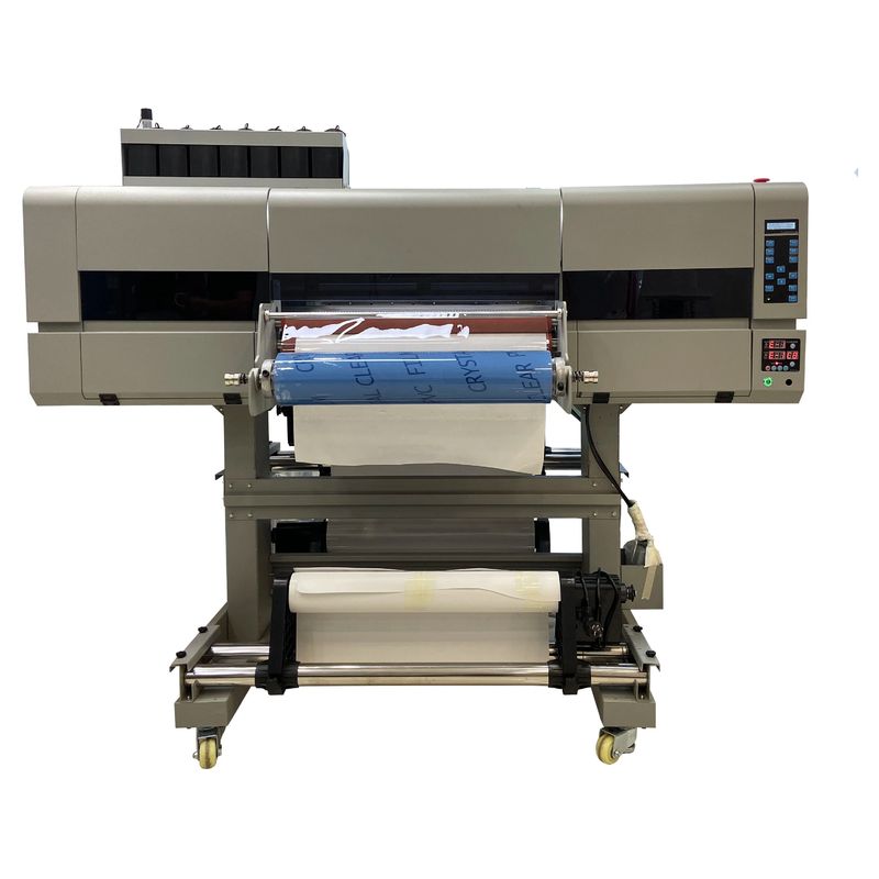 2400 Dpi UV εκτυπωτής 24inch 6090 Roll To Roll A1 Χρώμα μελάνης Χρώμα βερνίκι