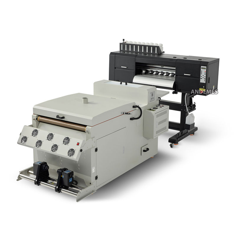60cm i3200 DTF εκτυπωτής με 4 κεφαλές και Shaker Power Machine ο καλύτερος συνεργάτης εκτύπωσης