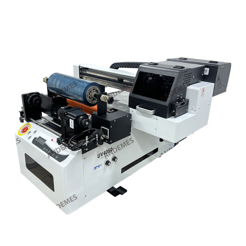CMYKWWWW Ink Roll-to-Roll 4050 UV εκτυπωτής για συσκευή εκτύπωσης αυτοκόλλητων σε θήκη τηλεφώνου